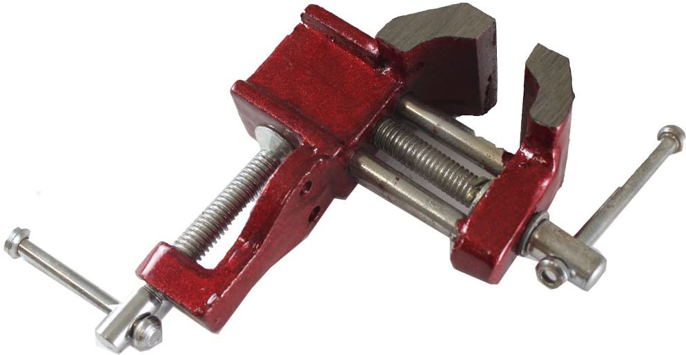 Baby Vise With Table Clamp- 5 X 4 X 1-1/2 Inches For General Workbench Jobs