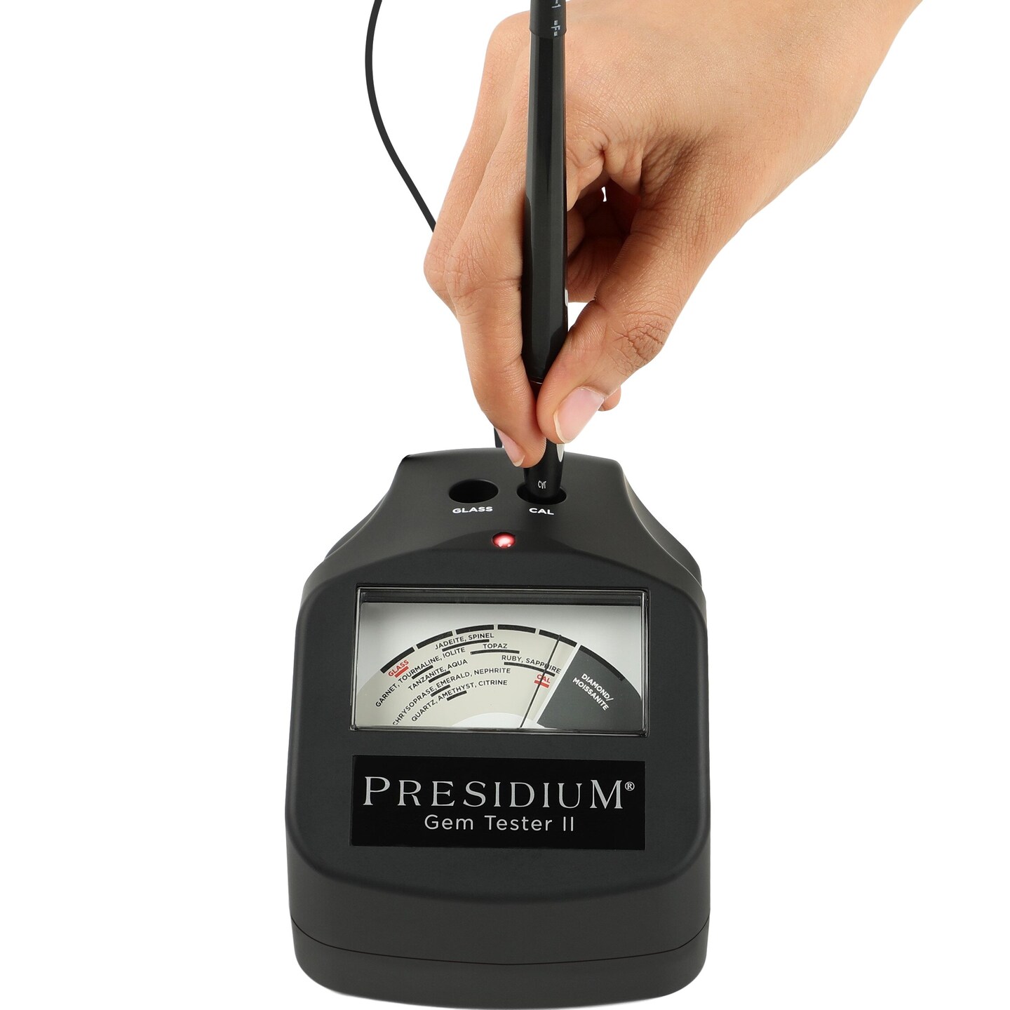 Presidium Gem Tester II (PGT II) for Identifying Diamonds/Moissanites and Up To 16 Common Colored Ge