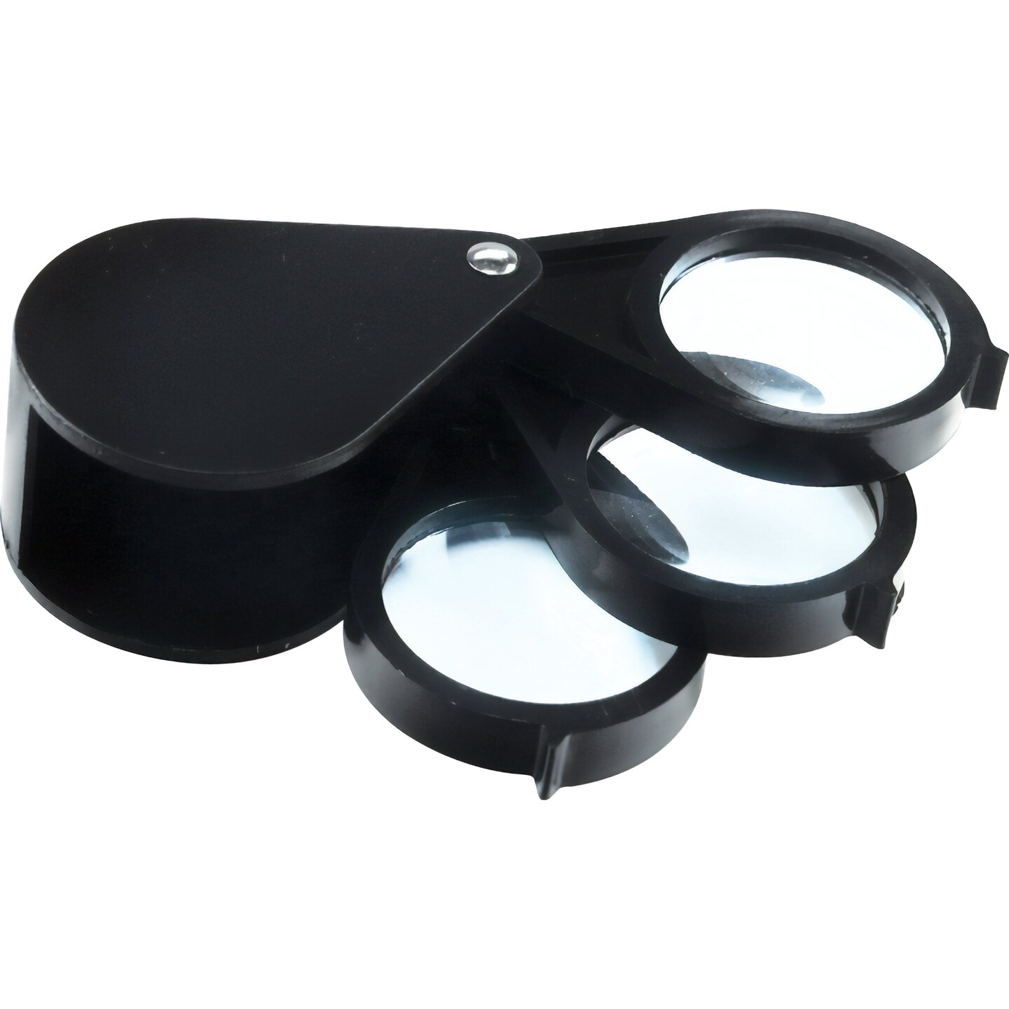 SE 5x Triple Lens Folding Magnifier with 1-1/4&#x22; Lens - ML26B