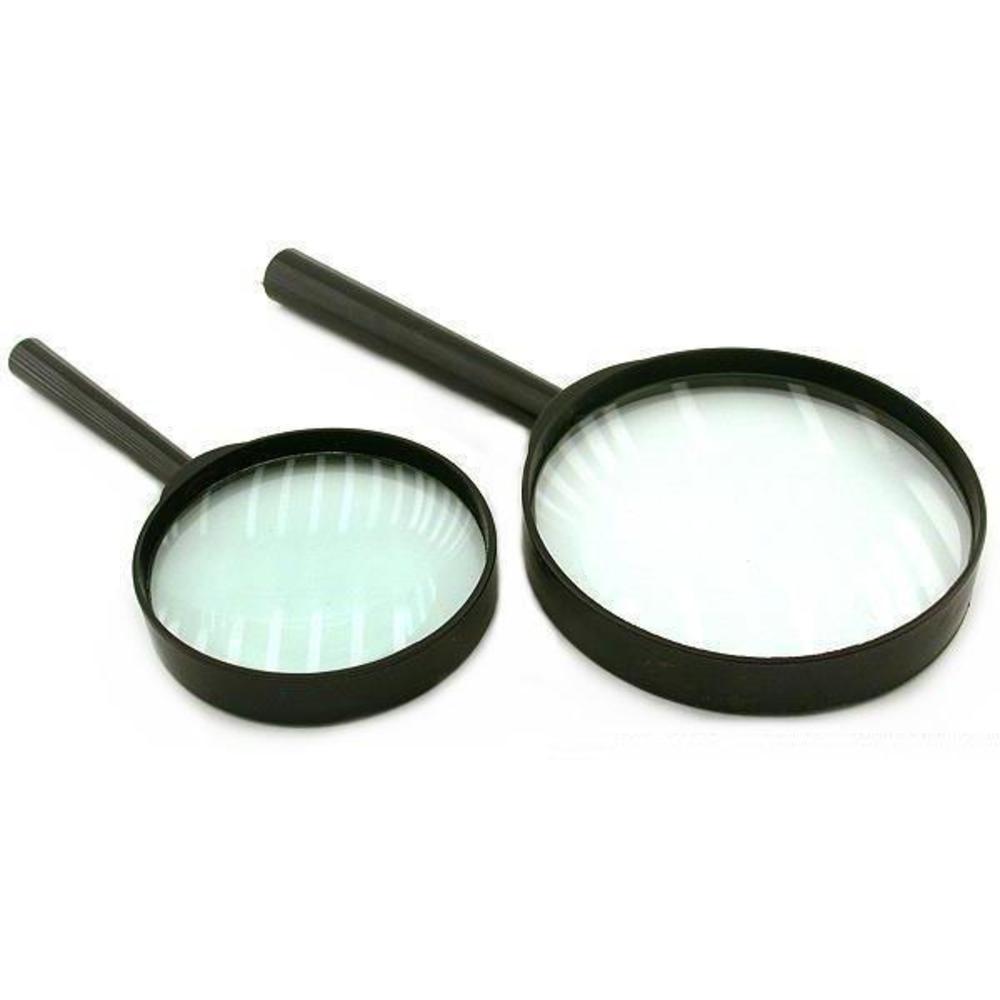 2 Magnifying Glasses 2x Stamp Coin Magnifier Loupe Tool Michaels 0211