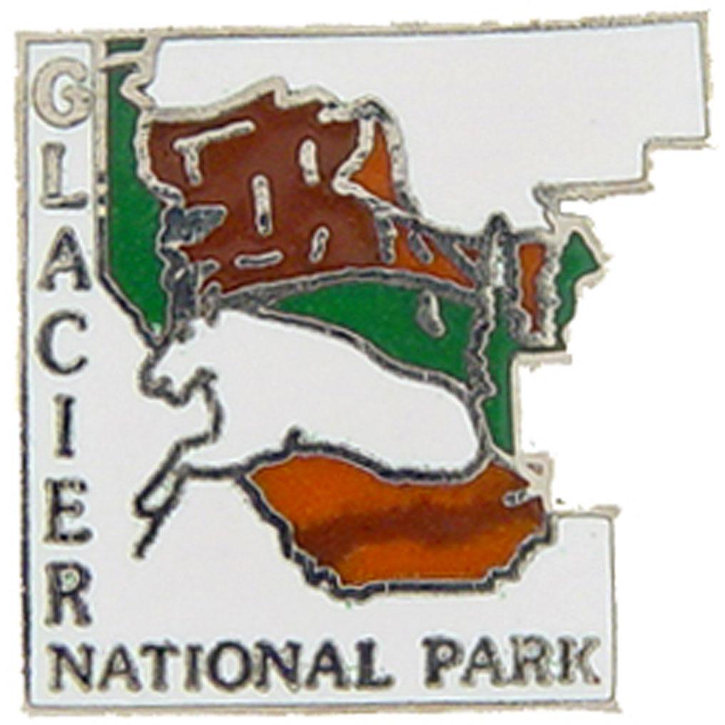 Glacier National Park Pin 1&#x22;