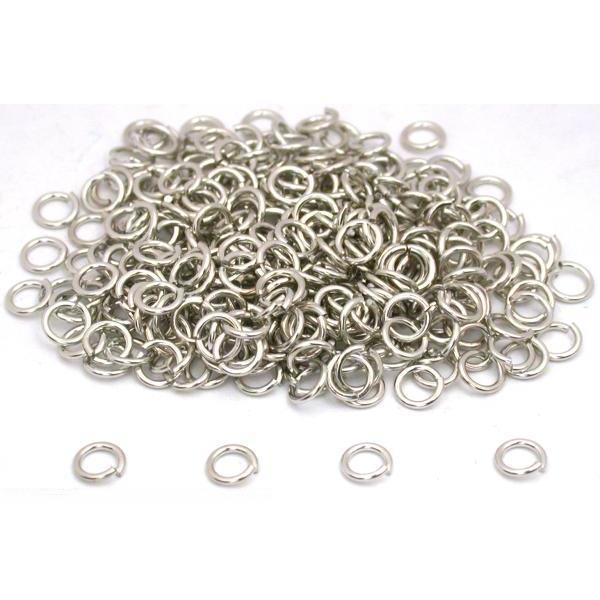 300 White Jump Rings Necklace Chain Connectors 19 Gauge