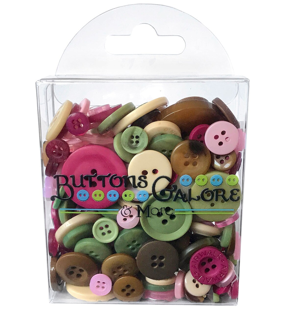 Favorite Findings Dark Wood Buttons By Loops & Threads®