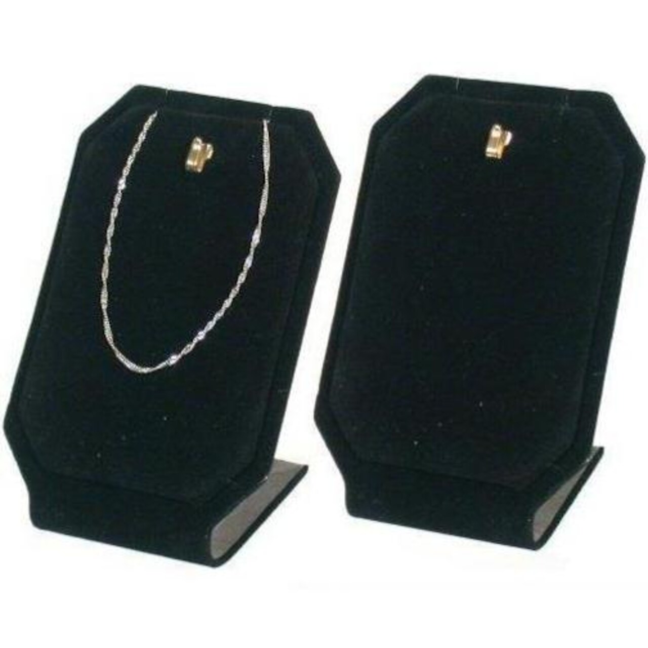 2 Pendant Chain Display Stand Velvet Black | Michaels