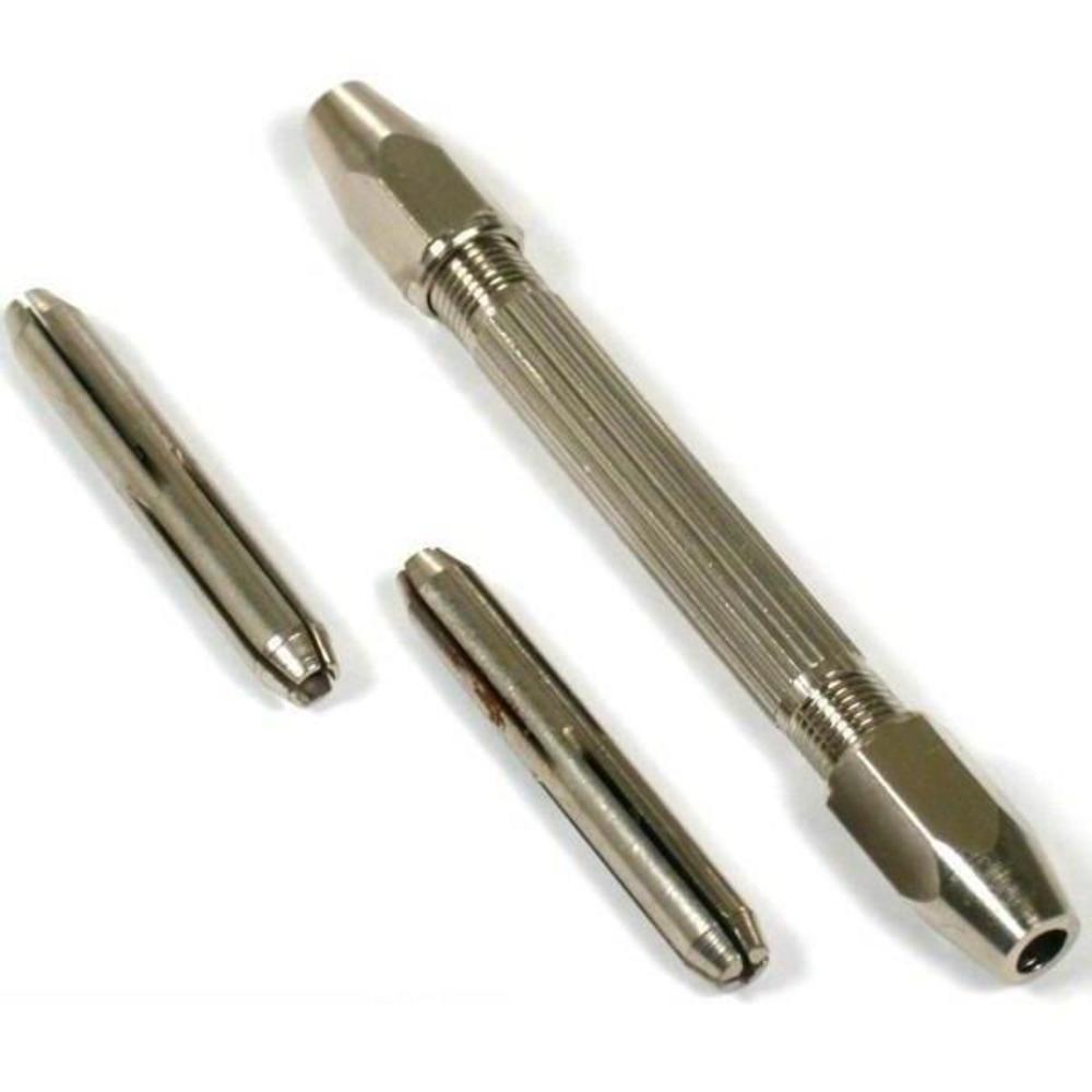 Pin Vise Hand Tool Double Ended 4 Size Jaws Hobby Craft Jewelry &#x26; Watch 4-1/4&#x22; L