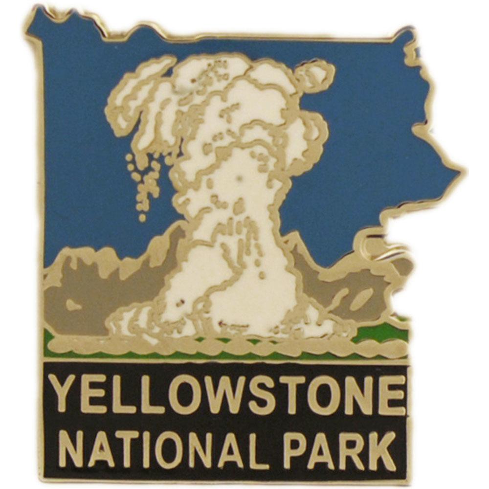 Yellowstone National Park Old Faithful Pin 1" | Michaels