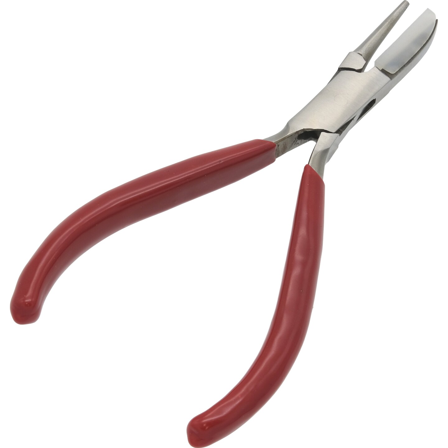 Nylon Jaw Flat & Round Nose Pliers Jewelers Beading Tools Jewelry Repair Tool