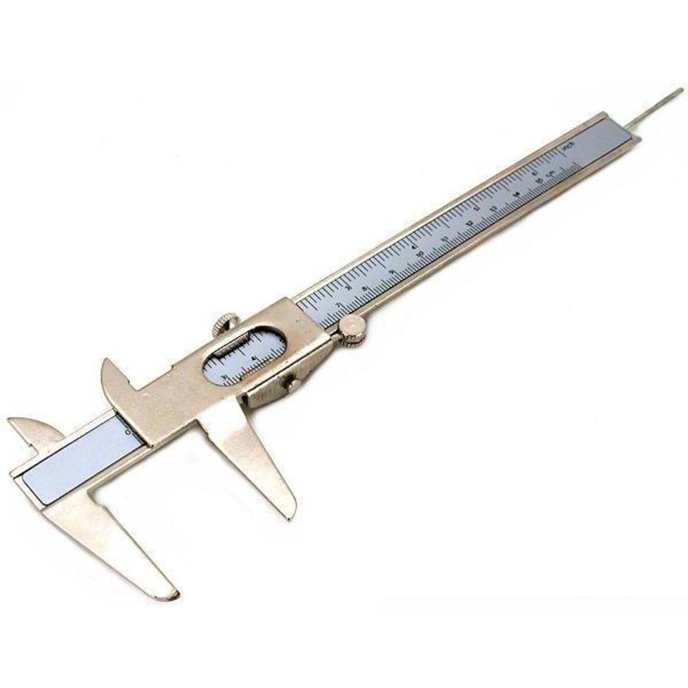 6.5&#x22; Vernier Caliper Gauge Mechanics Measuring MM Tool