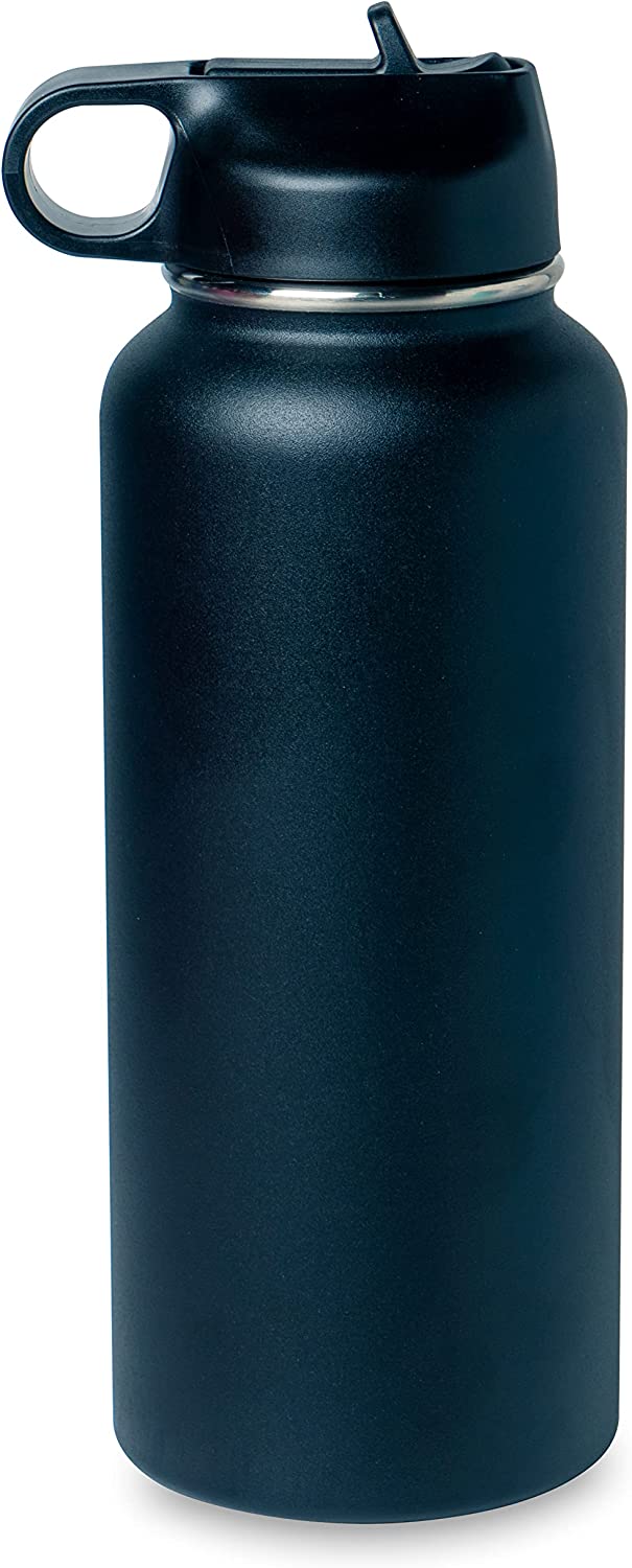 MakerFlo 32 oz Hydro Water Bottle - 2 Lids - Stainless Steel - 25 Pcs | Michaels