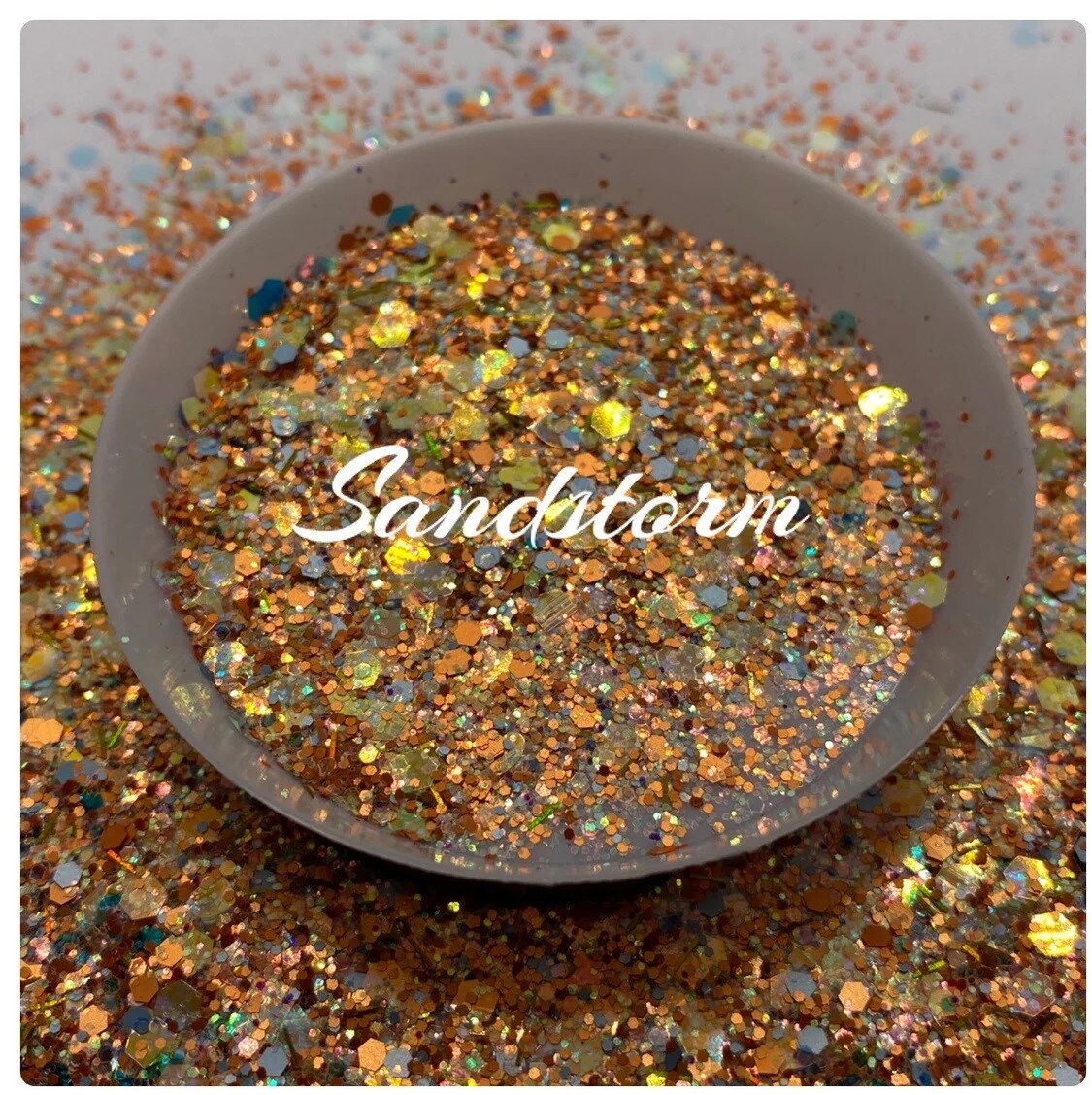 Sandstorm: Hybrid chunky glitter mix 1oz