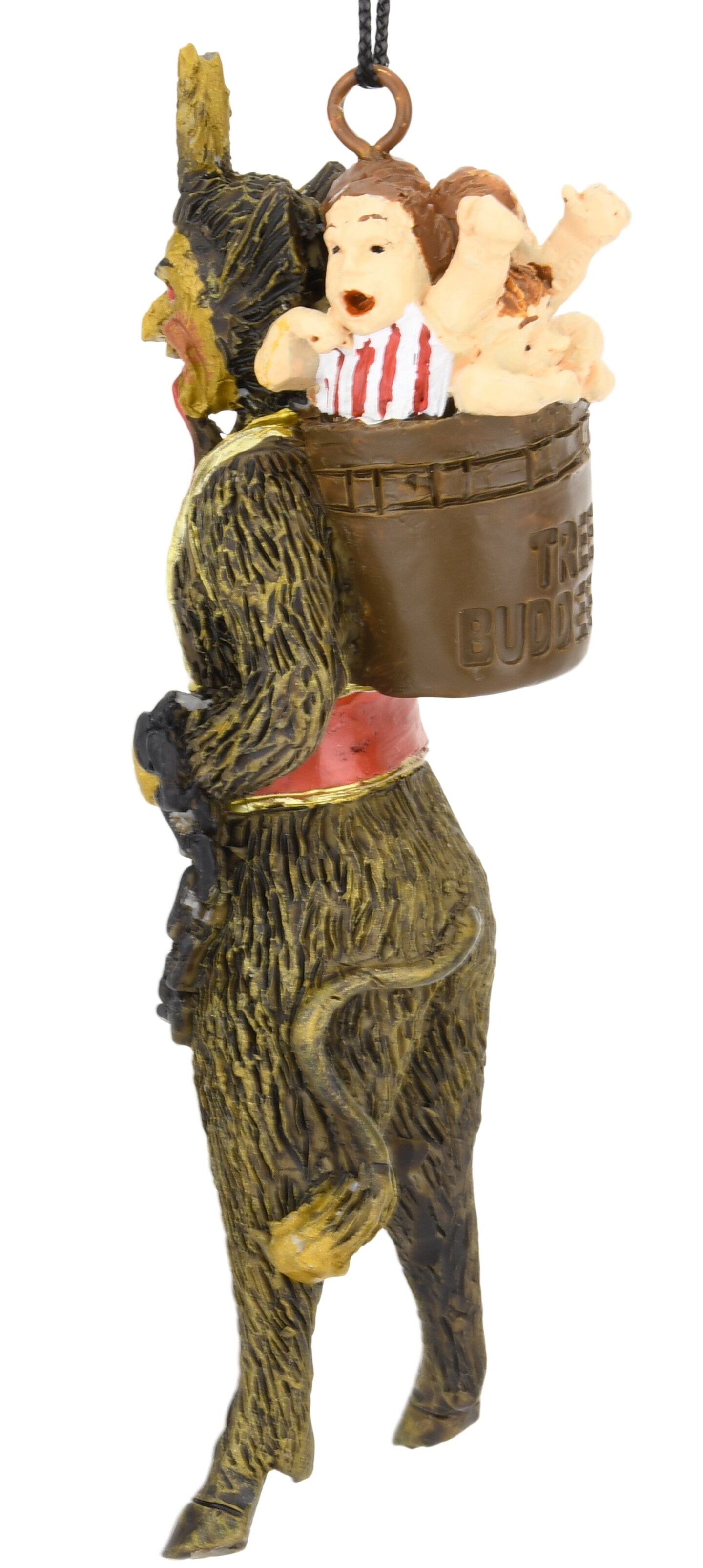 Scary Krampus Figure Christmas Ornament