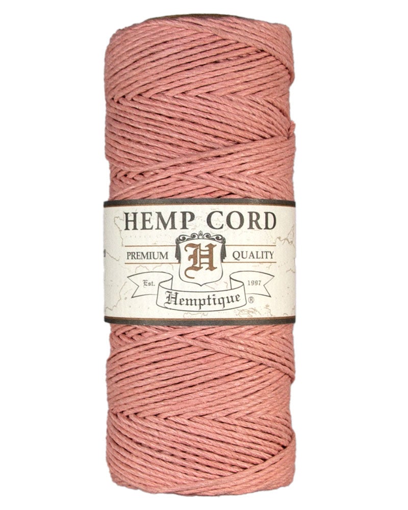 Hemptique 1mm #20 Hemp Cord Spools Jewelry Making Macrame Crochet Crafting Gift Wrapping