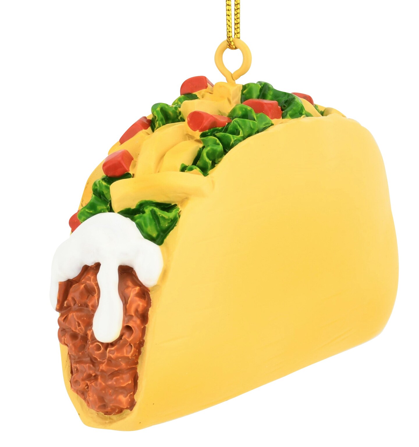 Taco Food Christmas Ornament