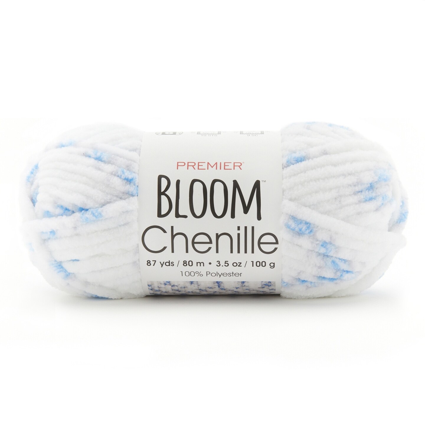 Premier Yarns Bloom Chenille YarnBluebell Stencils & Forms Michaels