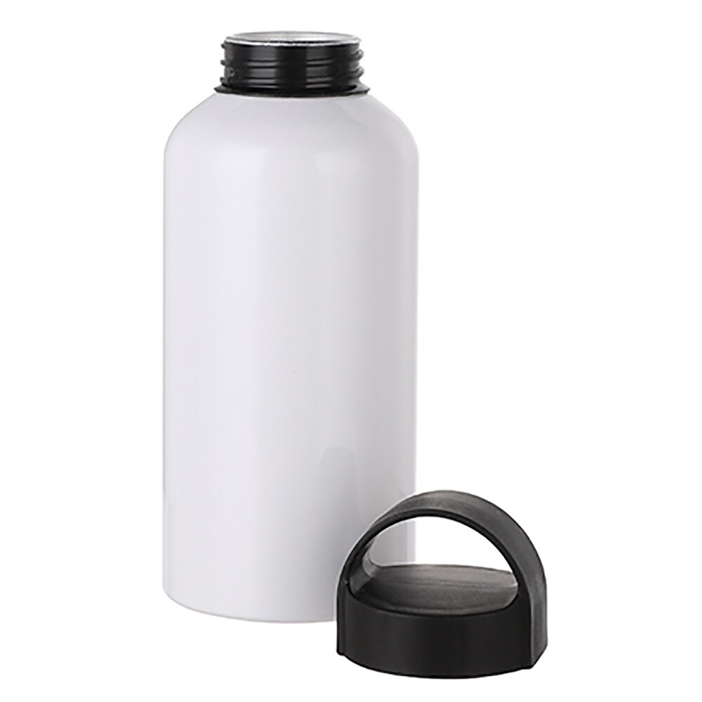 WATER BOTTLE WITH HANDLE SUBLIMATION BLANK - 17 OZ WHITE