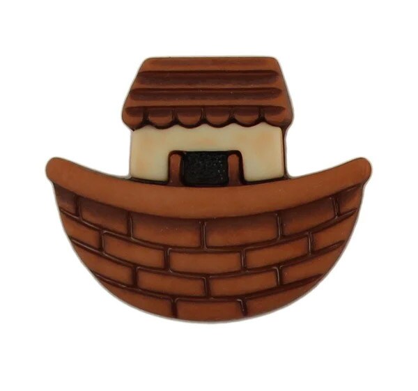 Buttons Galore and More 3D Bulk Buttons - Noah's Ark - 25 Buttons