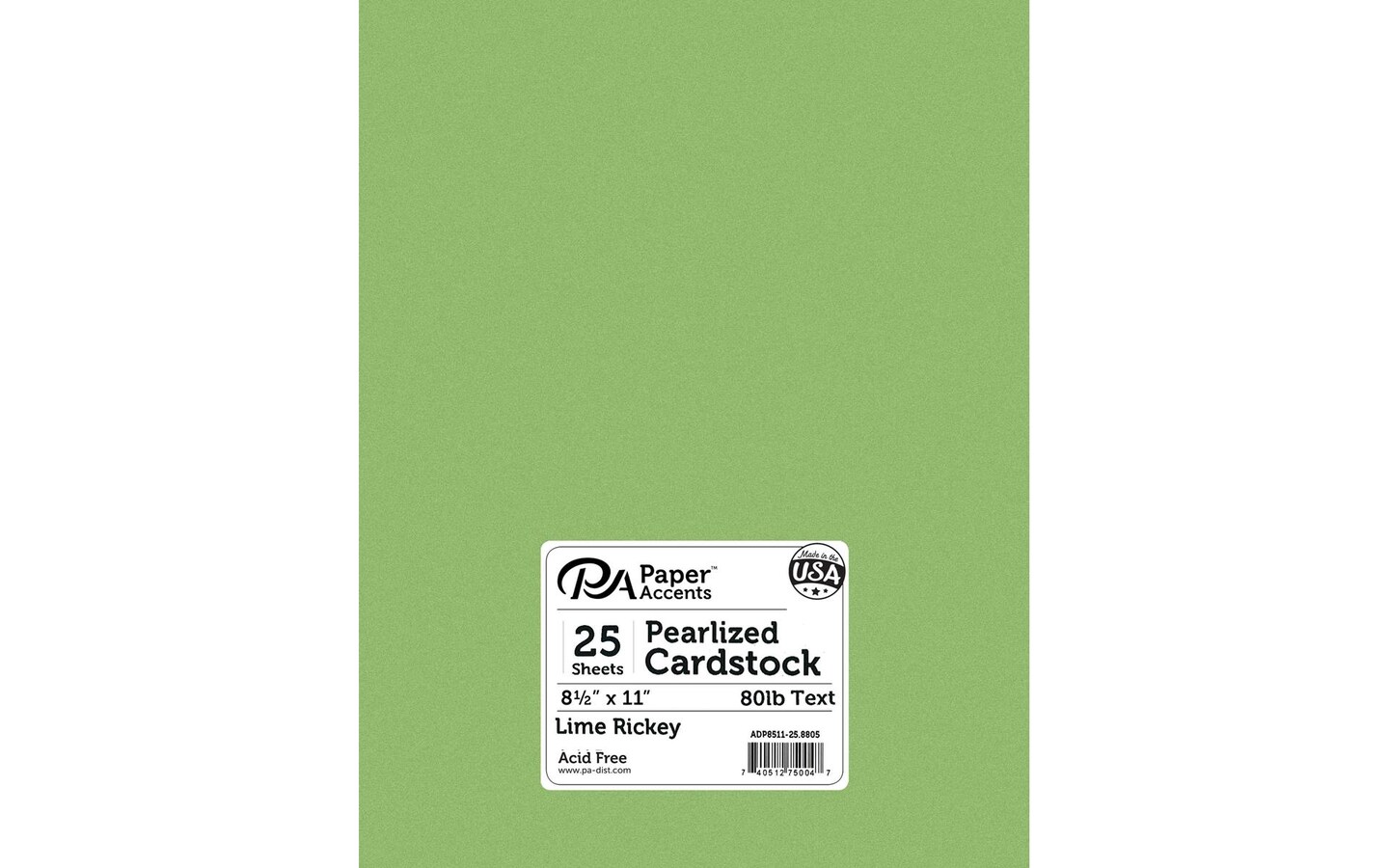 Accent Design Paper Accents 11 x 8.5 x 0.25 Lime | Tools & Accessories ...