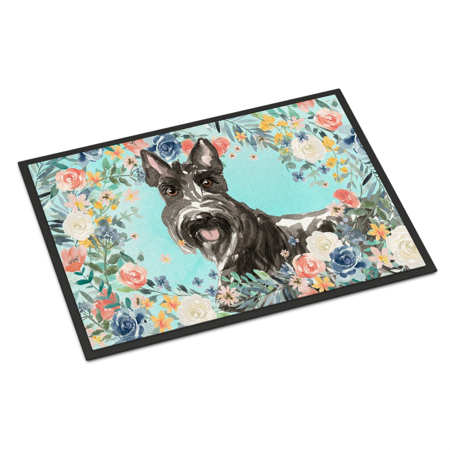 &#x22;Caroline&#x27;s Treasures Scottish Terrier Indoor or Outdoor Mat 24x36 doormats, Multicolor&#x22;
