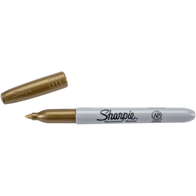 Gold - Sharpie Metallic Fine Point Permanent Marker
