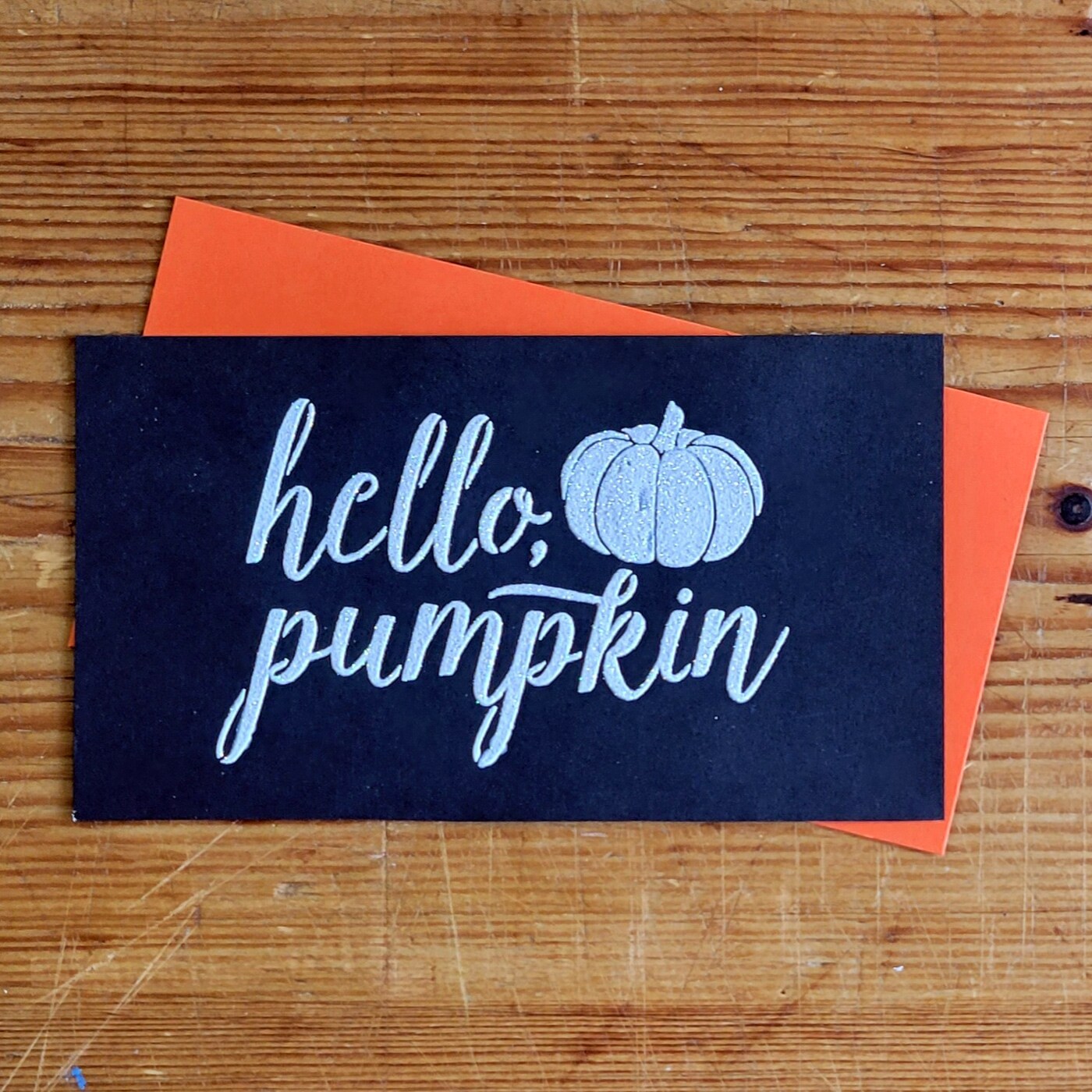 Hello Pumpkin Cookie & Craft Stencil, CM157 by Designer Stencils, Cookie  Decorating Tools