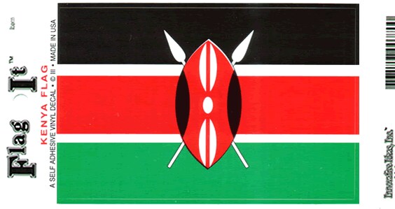 Kenya Flag Decal Sticker | Michaels