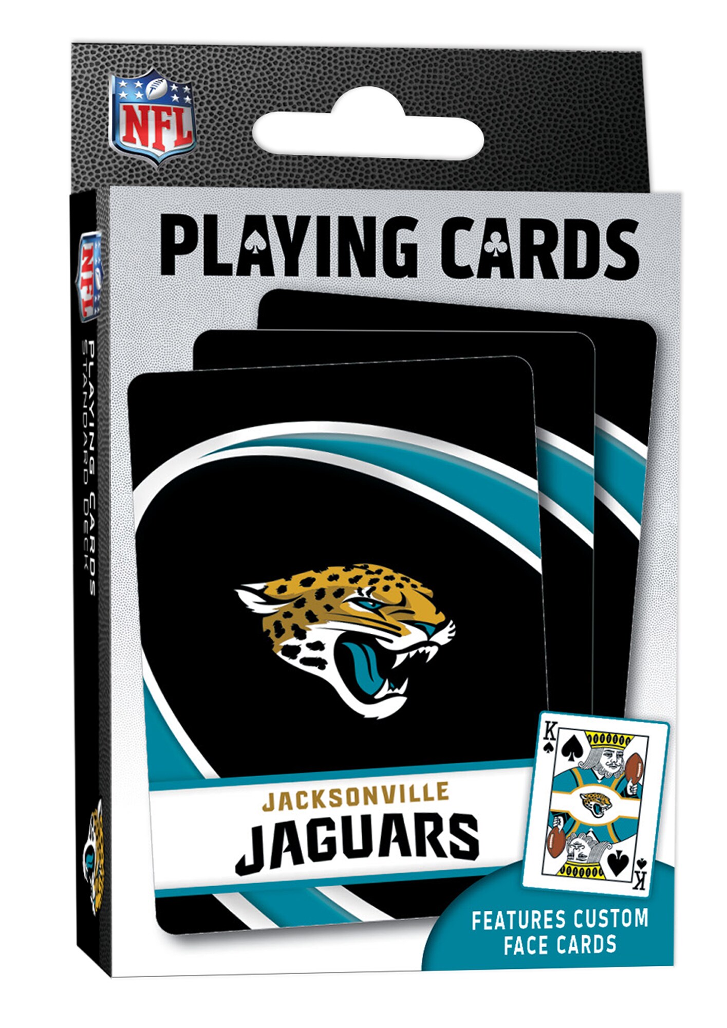 MasterPieces Family Games NFL Jacksonville Jaguars Playing Cards Officially Licensed Playing