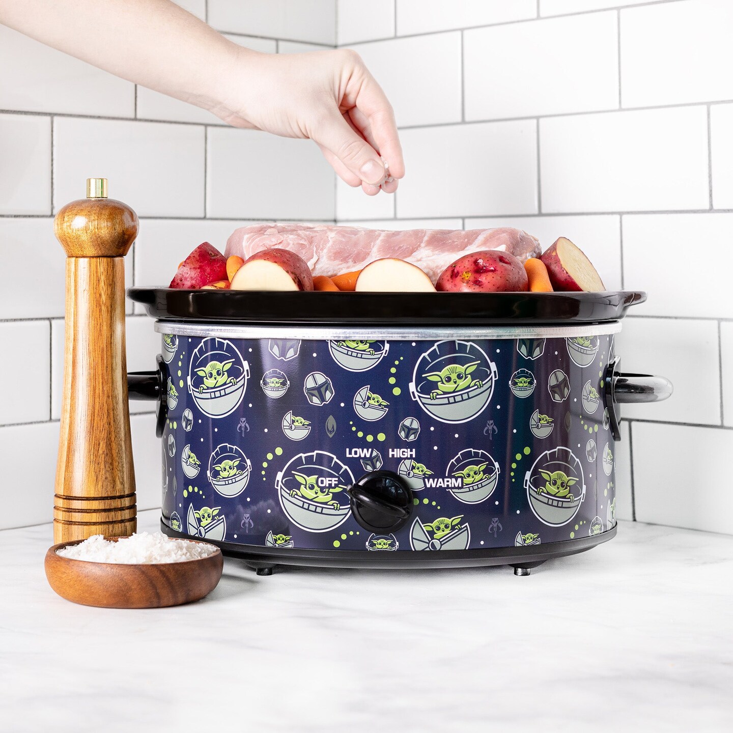 Uncanny Brands The Mandalorian 5qt Slow Cooker Small Kitchen Appliances Michaels