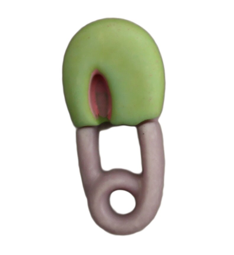 Buttons Galore and More 3D Bulk Buttons - Diaper Pin - 25 Buttons