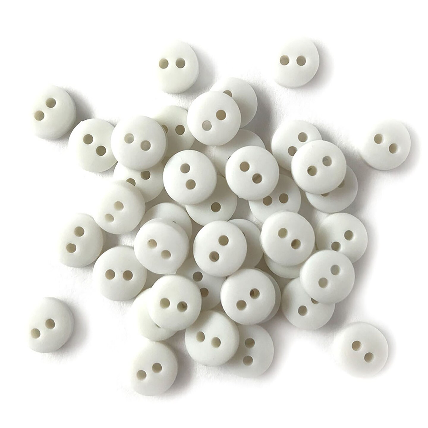 Buttons Galore and More Tiny Craft & Sewing Buttons - Assorted Colors - 105 Buttons