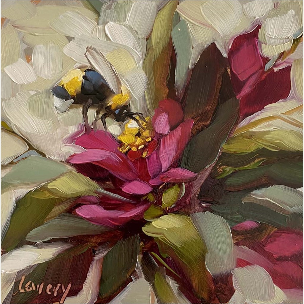 Bee Balm Bumble by Andrea Lavery 20