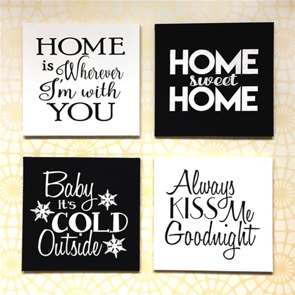 Home is Wherever I&#x27;m with You Embossing 12 x 12 Stencil | FS046 by Designer Stencils | Word &#x26; Phrase Stencils | Reusable Stencils for Painting on Wood, Wall, Tile, Canvas, Paper, Fabric, Furniture, Floor | Stencil for Home Makeover