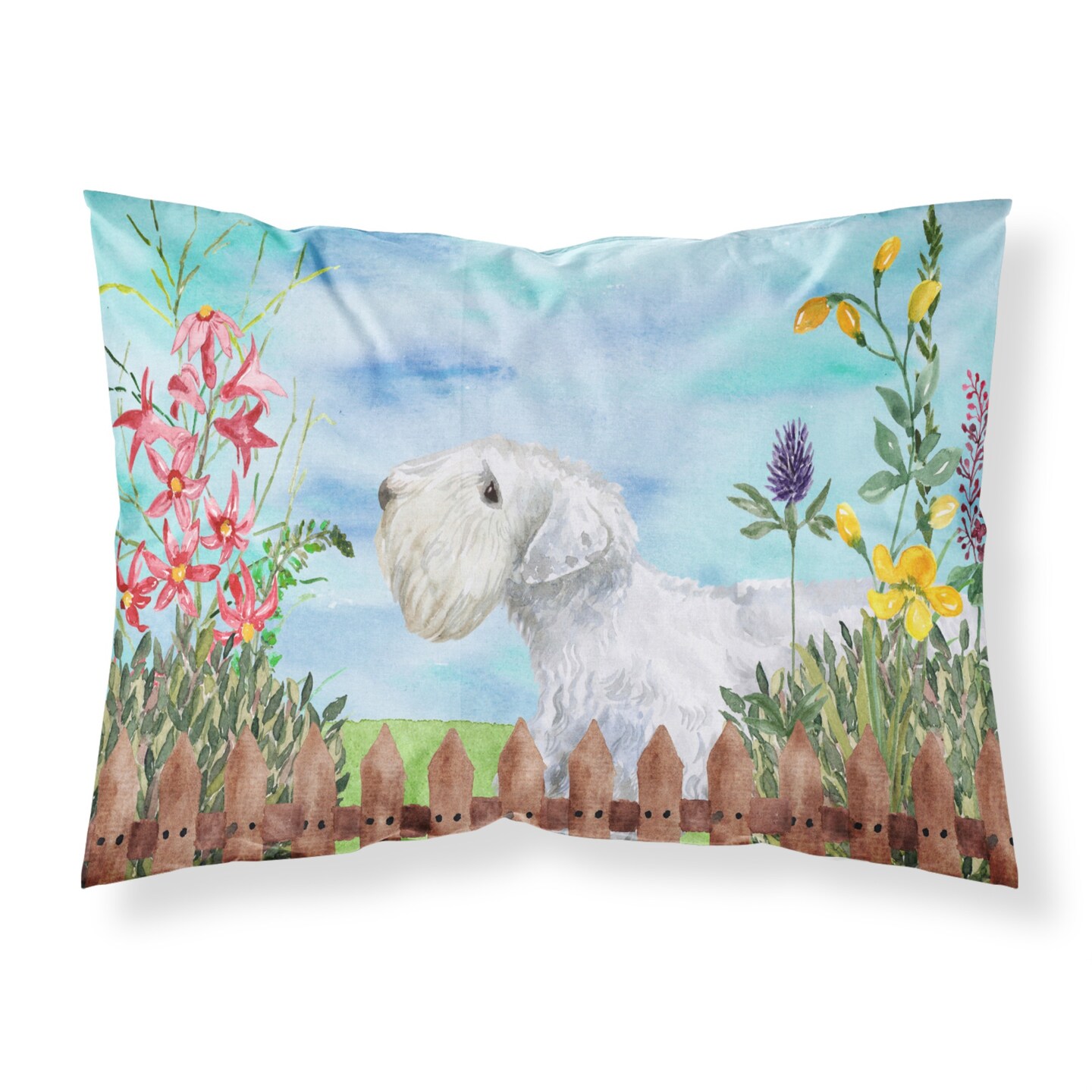 &#x22;Caroline&#x27;s Treasures Sealyham Terrier Spring Pillowcase, Standard, Multicolor&#x22;