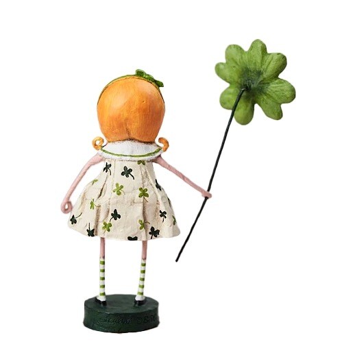 Lori Mitchell St. Patrick's Day Collection: Cailin O'Clover Figurine