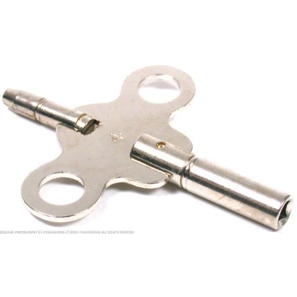 9 Double End Clock Winding Keys Assorted Sizes Steel