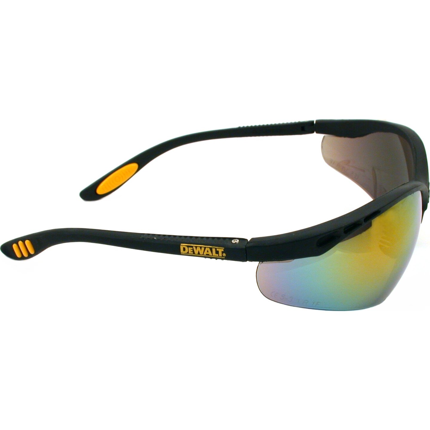 Dewalt Dpg58 6c Reinforcer Fire Mirror High Performance Protective Safety Glasses With Rubber