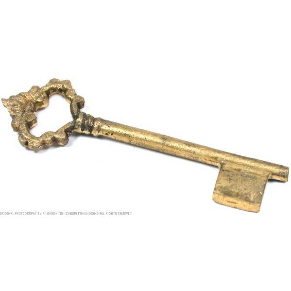 Ornamental Skeleton Clock Key Antique Victorian Tool