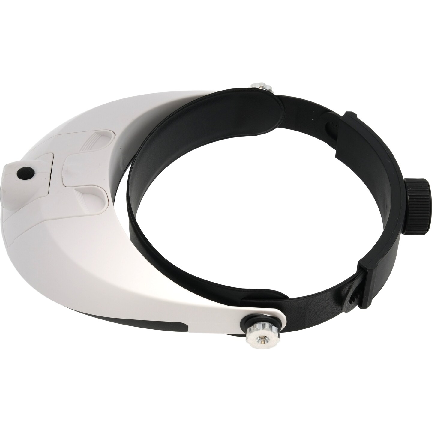 HAWK OPTICALS MG9008 2 LED Head Magnifier with Extra Lenses, White