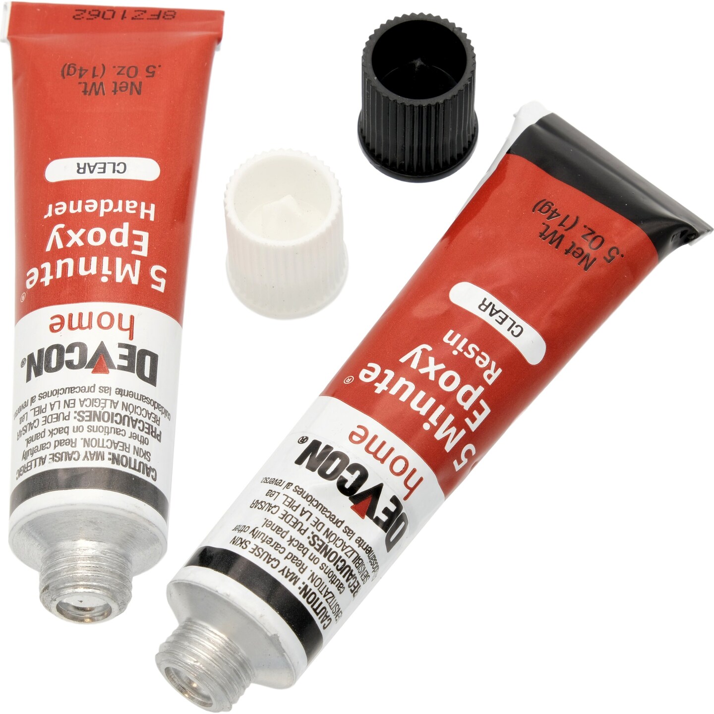Devcon Home Fast Set 5-Minute Clear Colorless Epoxy Adhesive Glue 1 fl oz