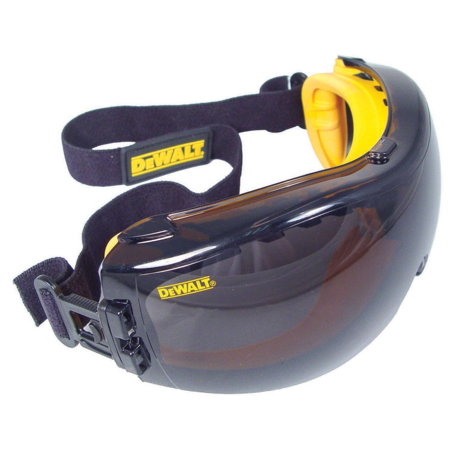 RADIANS SAFETY GLASSES GOGGLES DEWALT CONCEALER SMOKE DPG82-21