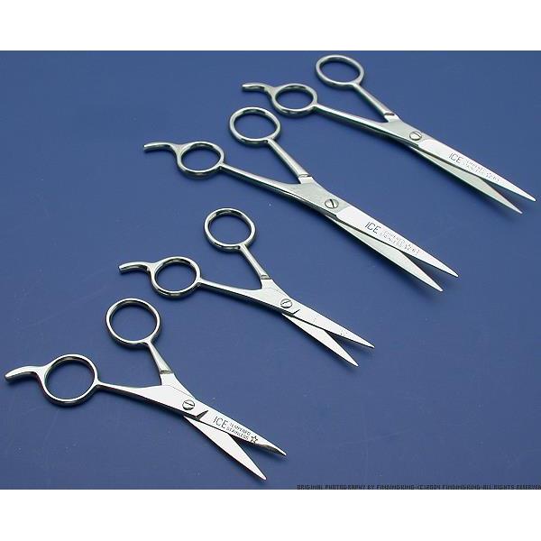 4 Pairs of Hair Cutting Scissors Stylist Stainless Steel Barber Shears ...