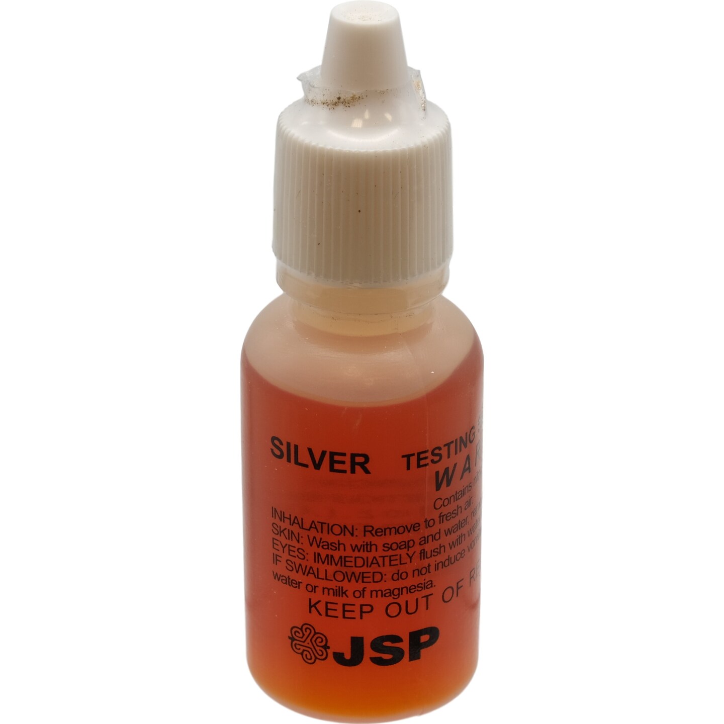 JSP Premium Silver Jewelry Testing Solution Test Purity 1/2oz Bottle