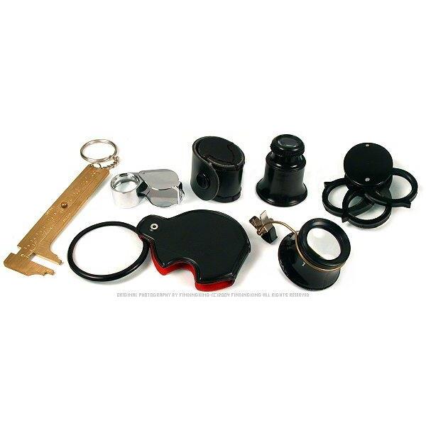 5X 10X 15X Eye Loupe Magnifiers mm Gauge Jewelers Tool Michaels