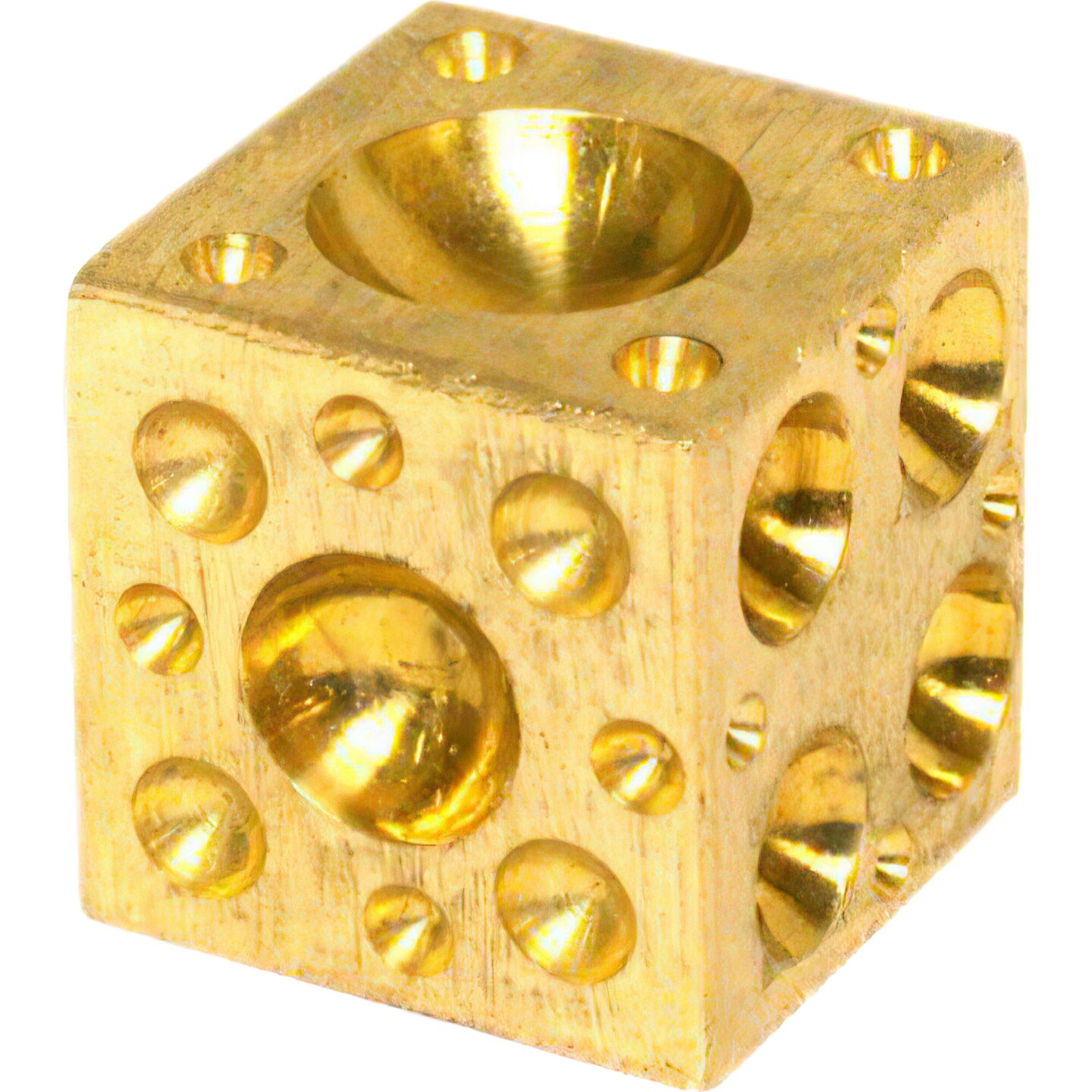 36 Brass Dapping Punches &#x26; Doming Block Jewelers Metal Shaping Forming Tools