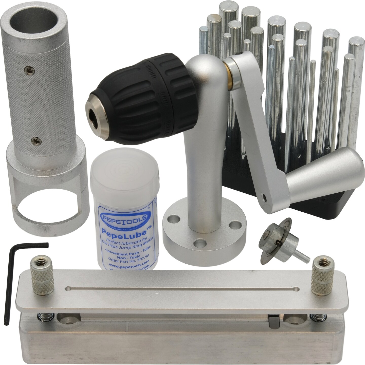Foredom K.8301-307 SR Motor Kit and Pepetools JRM2 Jump Ring Maker 2