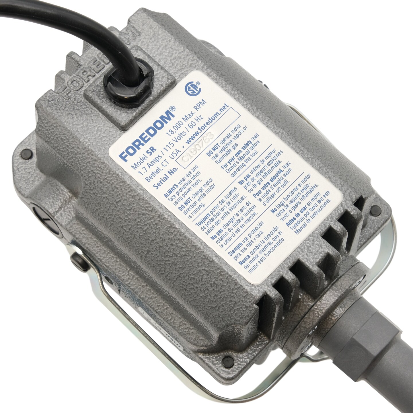 Foredom K.2230, Jeweler&#x27;s Kit SR, 115v 1/6 hp 18,000 rpm