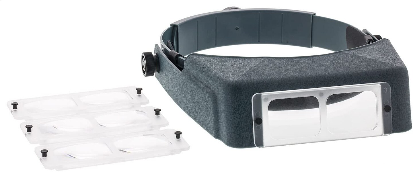 Donegan Optical OptiVISOR AL Headband Magnification Set
