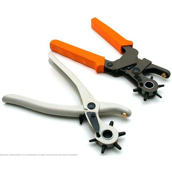 2 Leather Hole Punch Pliers Leatherworking Belt Making Art Crafting ...