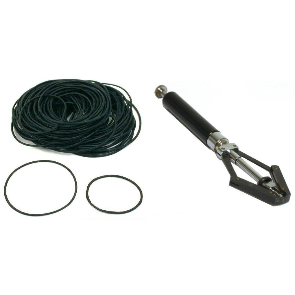 Assorted O-Ring Rubber Gaskets & Plunger Type Watch Hand Remover Kit 73 Pcs