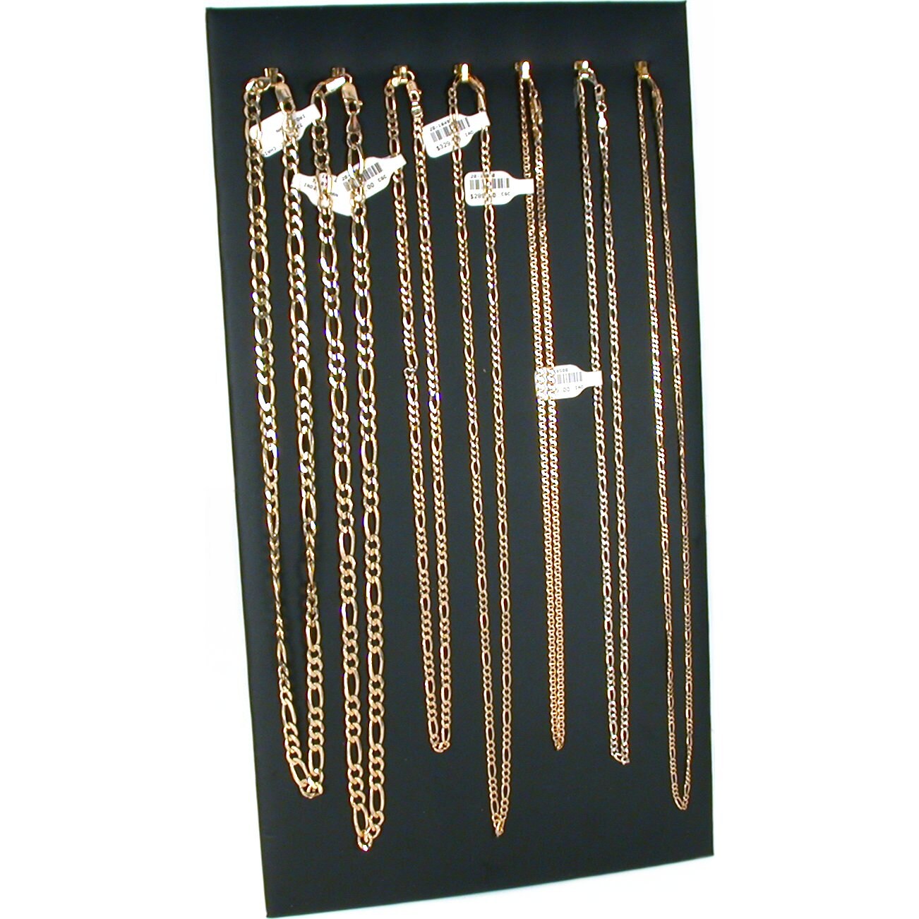 Jewelry Display Carrying Case Rolling With 8 White Plastic Trays and Displays