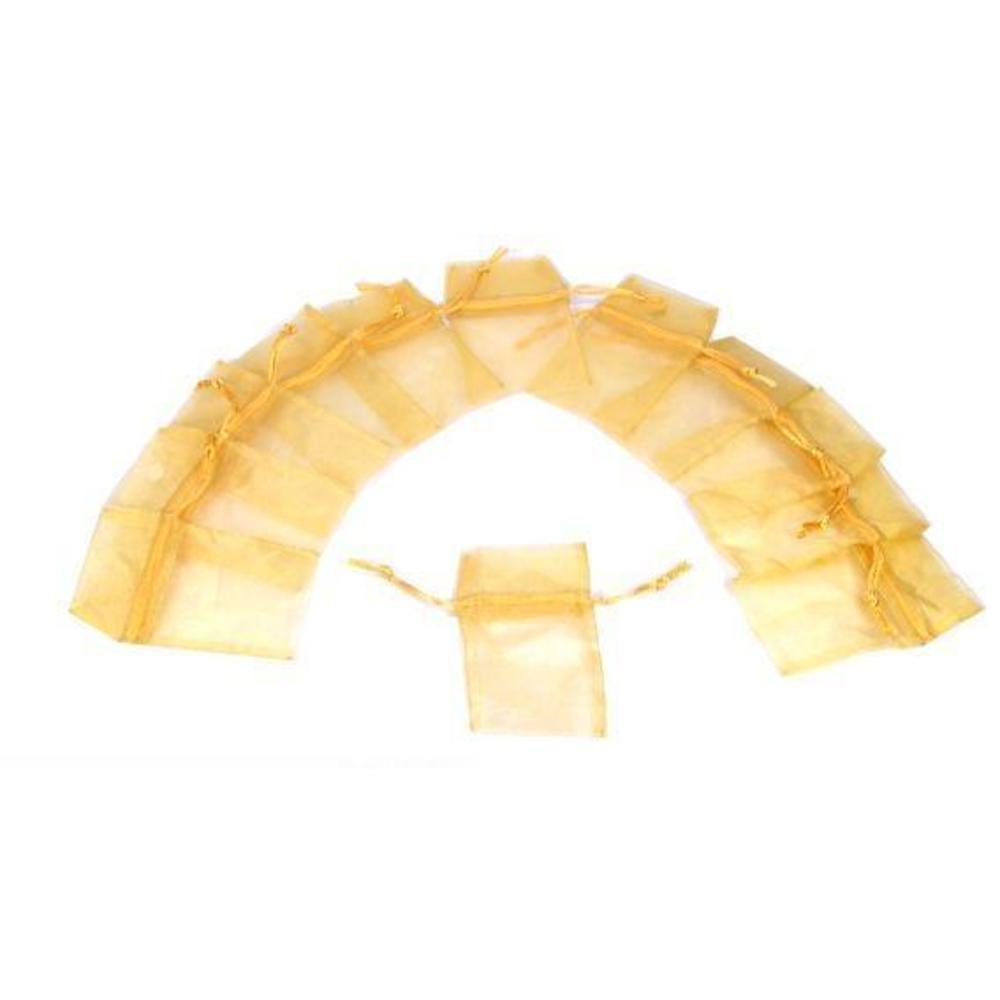 24 Jewelry Pouches Showcase Organza Drawstring Gift Bag